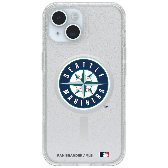 Clear OtterBox Phone case with Seattle Mariners Logos