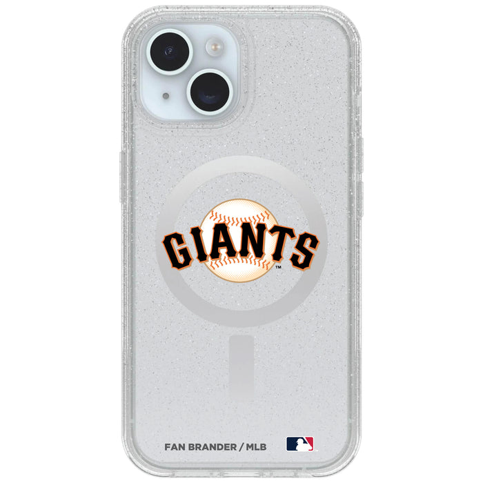 Clear OtterBox Phone case with San Francisco Giants Logos
