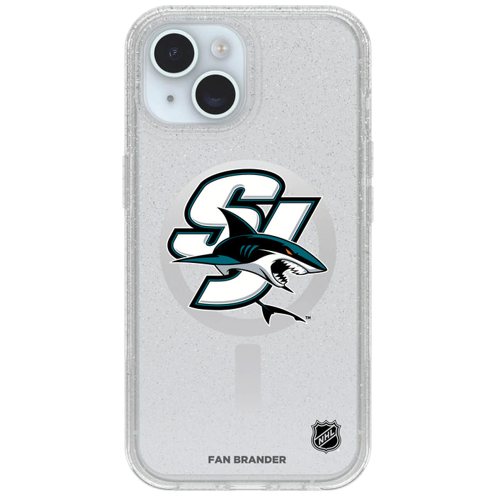 Clear OtterBox Phone case with Seattle Kraken Logos