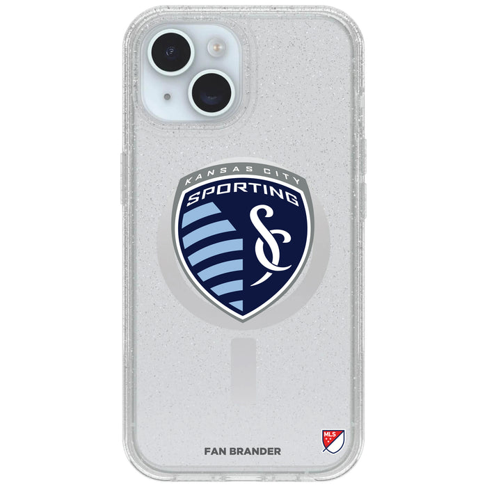Clear OtterBox Phone case with Seatle Sounders Logos
