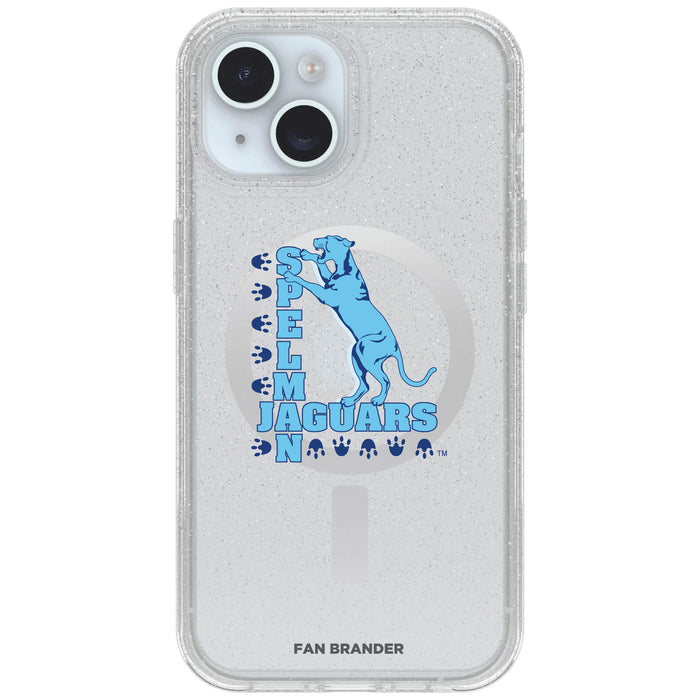Clear OtterBox Phone case with Spelman College Jaguars Logos