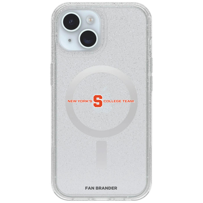 Clear OtterBox Phone case with Syracuse Orange Logos