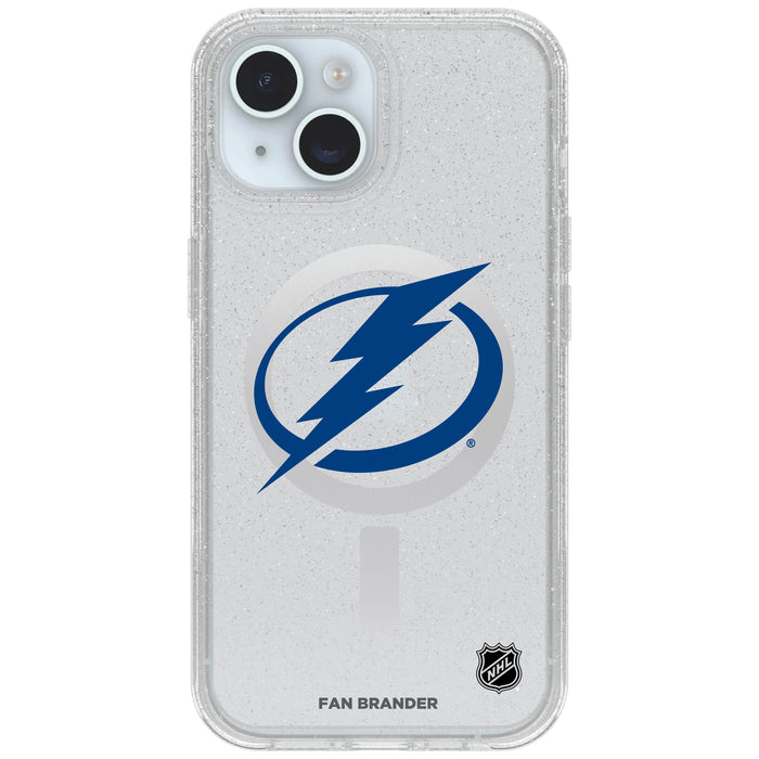 Clear OtterBox Phone case with Tampa Bay Lightning Logos