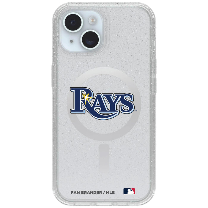 Clear OtterBox Phone case with Tampa Bay Rays Logos