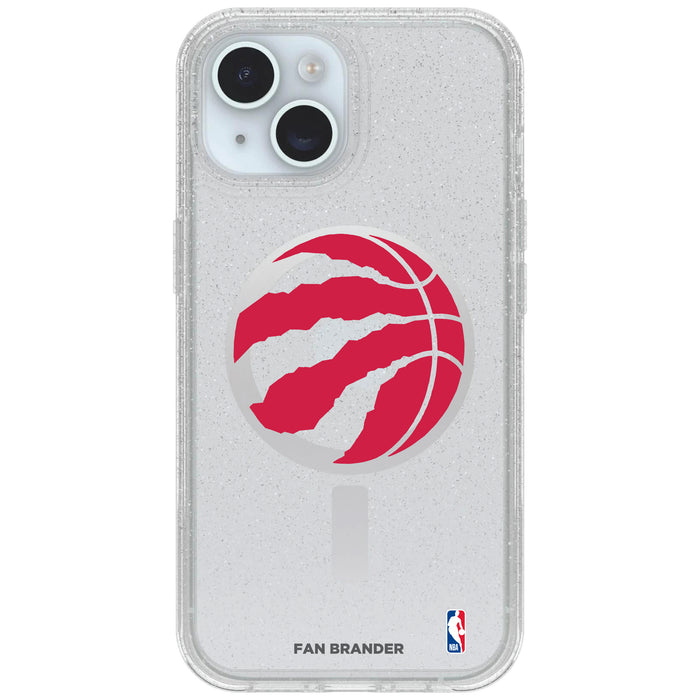 Clear OtterBox Phone case with Toronto Raptors Logos