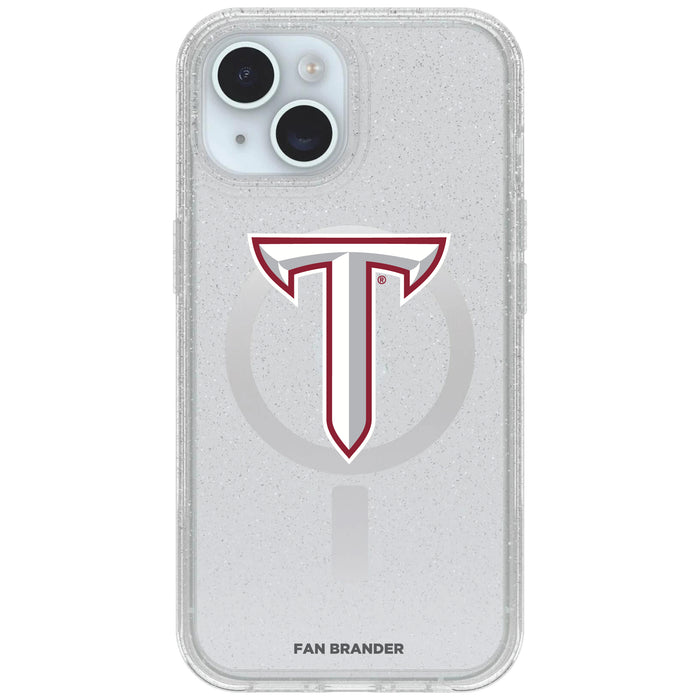 Clear OtterBox Phone case with Troy Trojans Logos