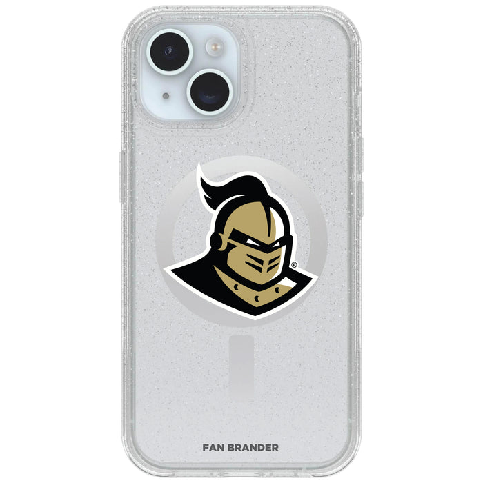 Clear OtterBox Phone case with UCF Knights Logos