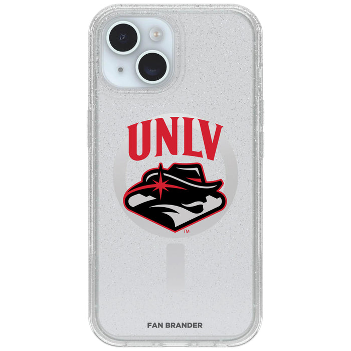 Clear OtterBox Phone case with UNLV Rebels Logos