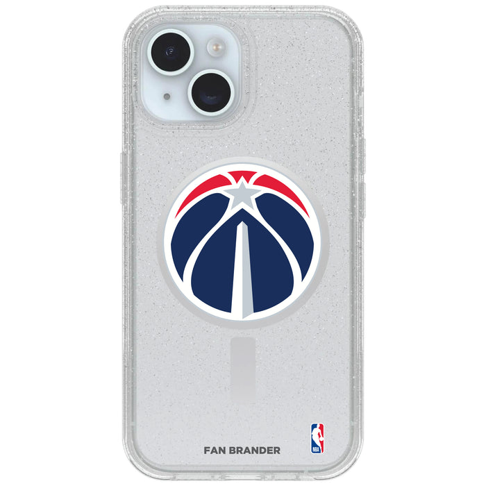 Clear OtterBox Phone case with Washington Wizards Logos