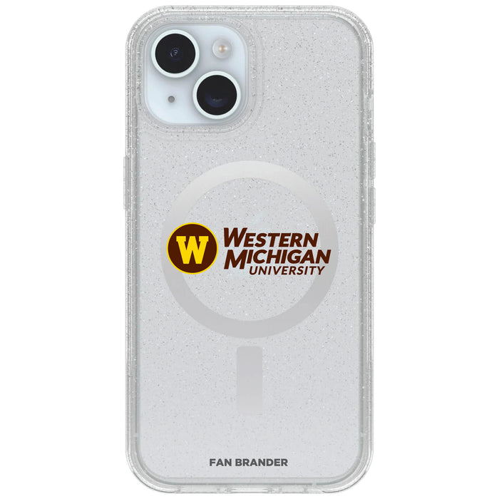 Clear OtterBox Phone case with Western Michigan Broncos Logos