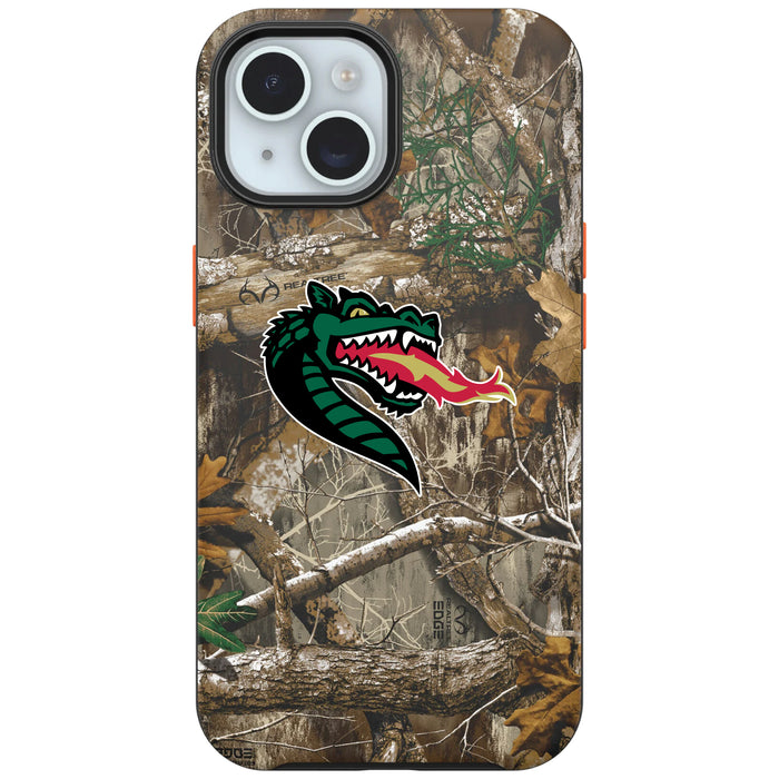 RealTree OtterBox Phone case with UAB Blazers Primary Logo