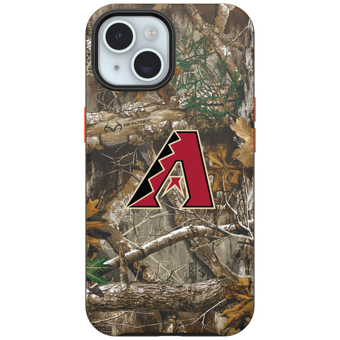 RealTree Camo OtterBox Phone case with Arizona Diamondbacks Primary Logo