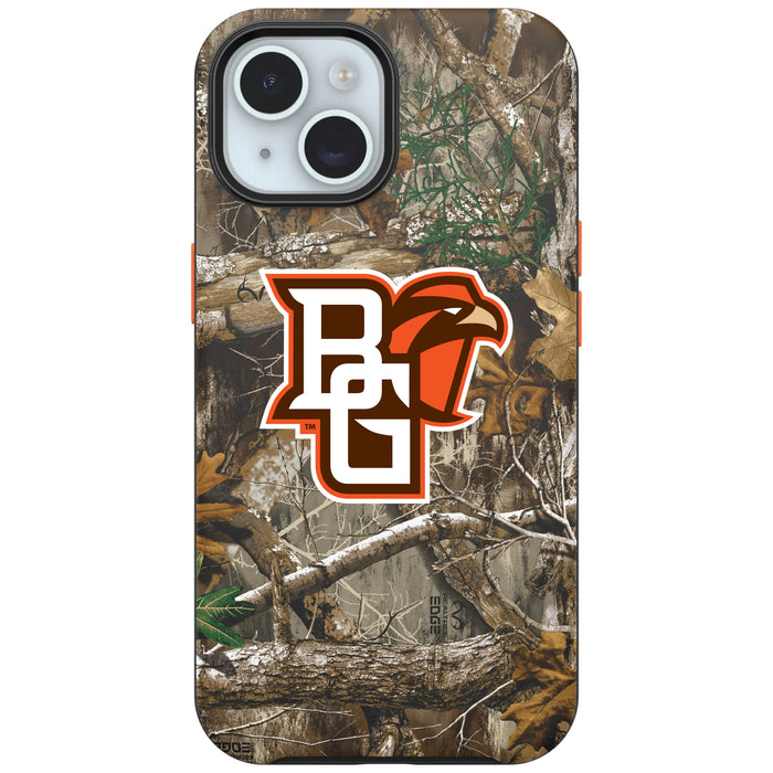 RealTree OtterBox Phone case with Bowling Green Falcons Primary Logo