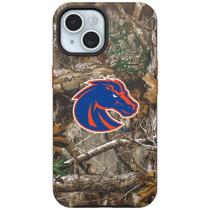 RealTree OtterBox Phone case with Boise State Broncos Primary Logo