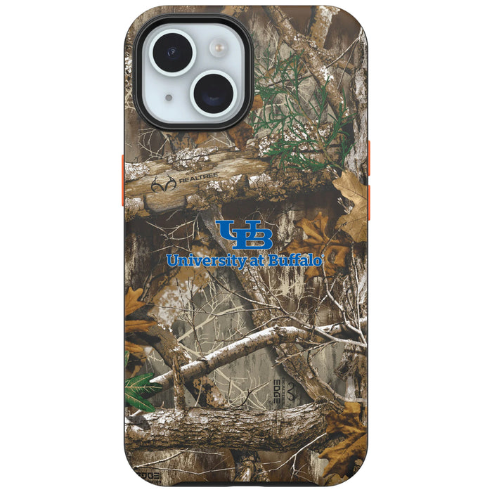 RealTree OtterBox Phone case with Buffalo Bulls Primary Logo