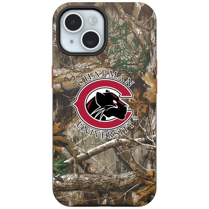 RealTree OtterBox Phone case with Chapman Univ Panthers Primary Logo