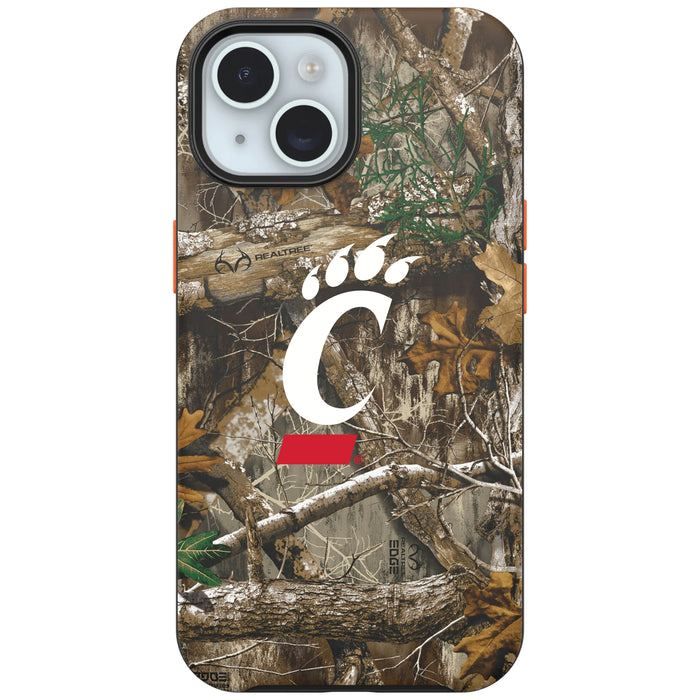 RealTree OtterBox Phone case with Cincinnati Bearcats Primary Logo