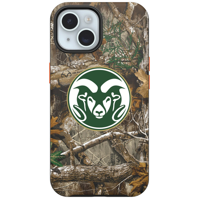 RealTree OtterBox Phone case with Colorado State Rams Primary Logo