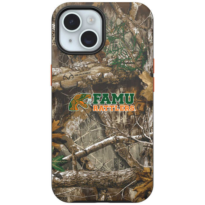 RealTree OtterBox Phone case with Florida A&M Rattlers Primary Logo