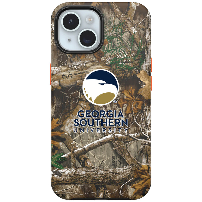 RealTree OtterBox Phone case with Georgia Southern Eagles Primary Logo