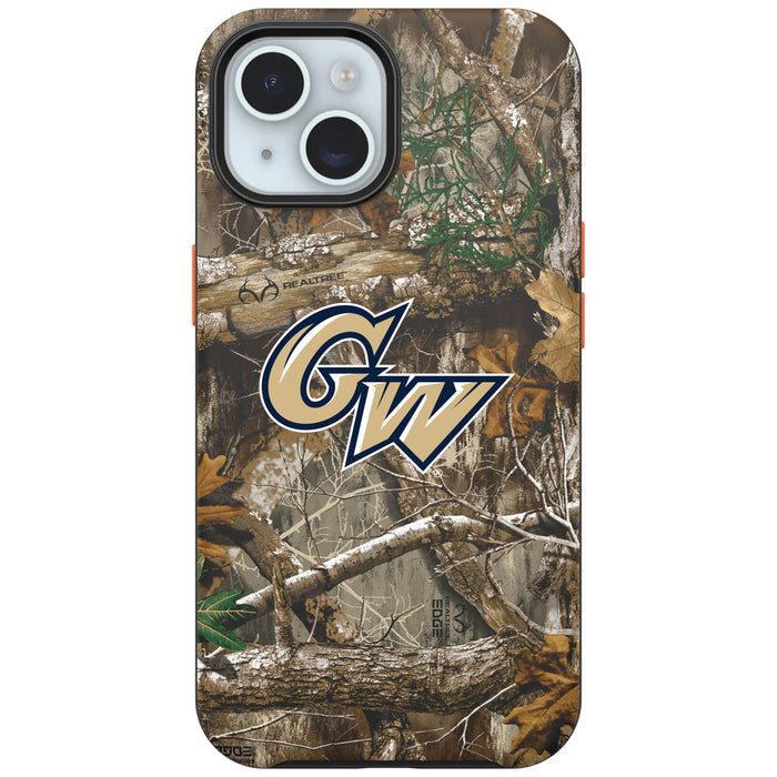 RealTree OtterBox Phone case with George Washington Colonials Primary Logo