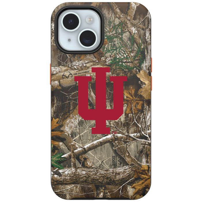 RealTree OtterBox Phone case with Indiana Hoosiers Primary Logo