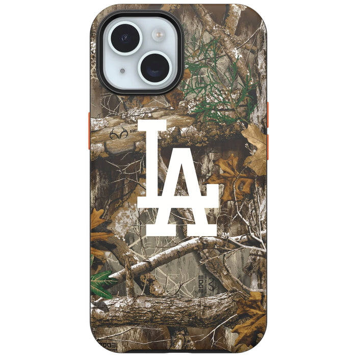 RealTree Camo OtterBox Phone case with Los Angeles Dodgers Primary Logo