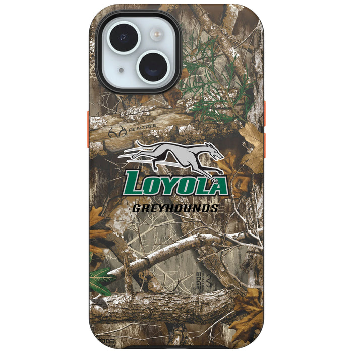 RealTree OtterBox Phone case with Loyola Univ Of Maryland Hounds Primary Logo