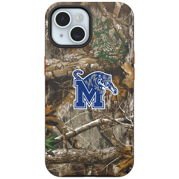 RealTree OtterBox Phone case with Memphis Tigers Primary Logo