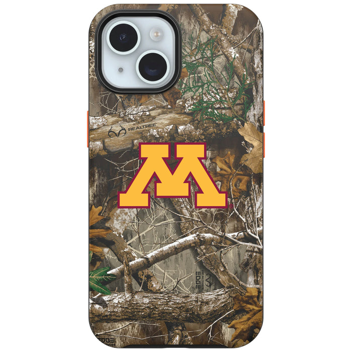 RealTree OtterBox Phone case with Minnesota Golden Gophers Primary Logo