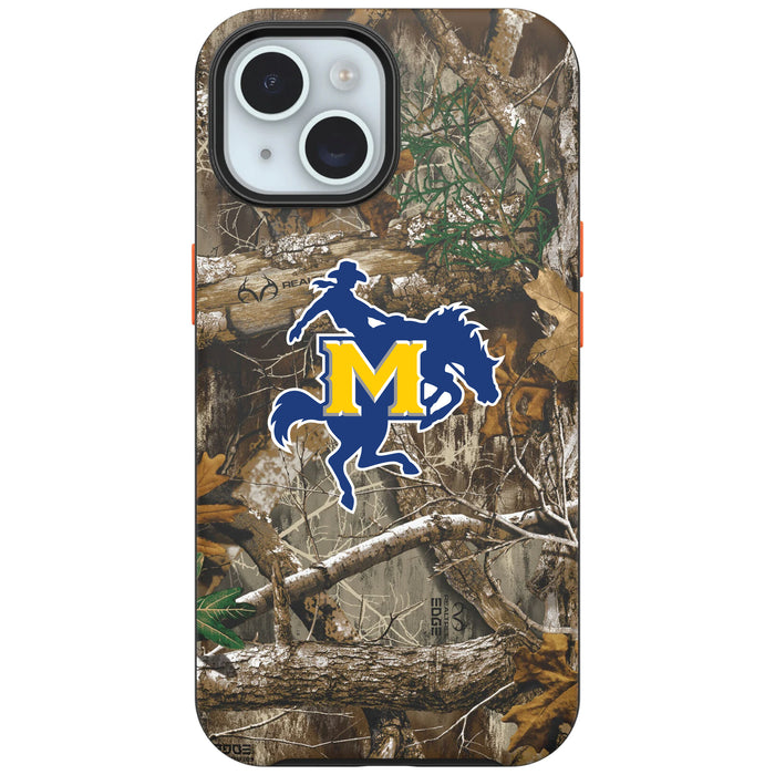 RealTree OtterBox Phone case with McNeese State Cowboys Primary Logo