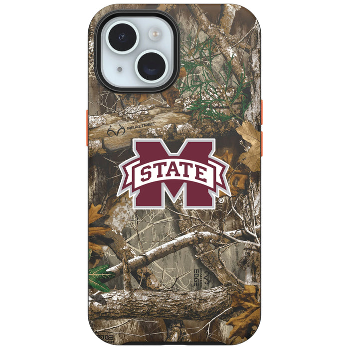RealTree OtterBox Phone case with Mississippi State Bulldogs Primary Logo