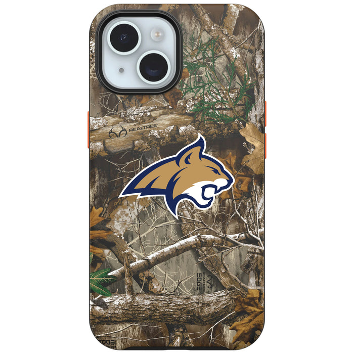 RealTree OtterBox Phone case with Montana State Bobcats Primary Logo