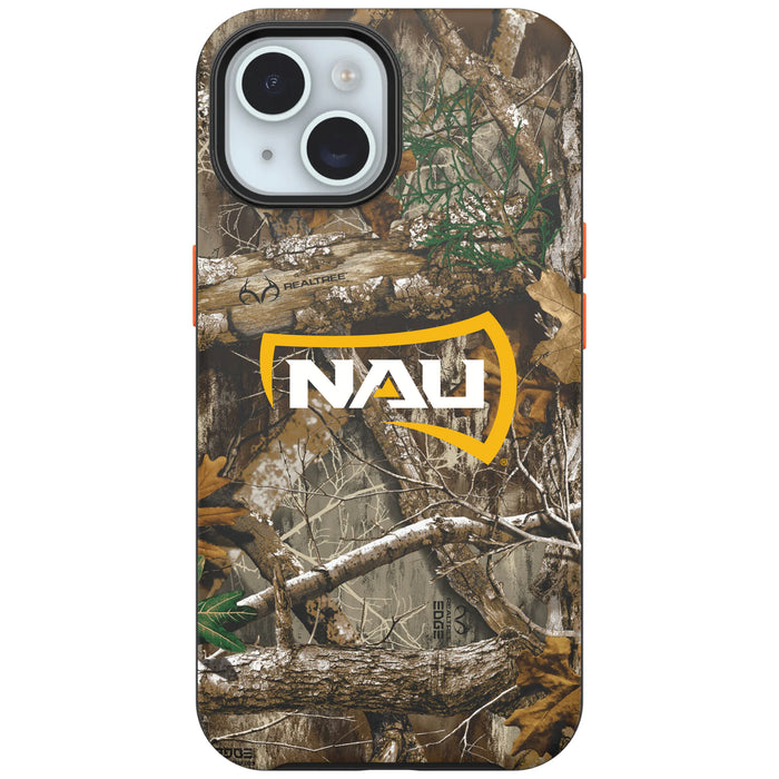 RealTree OtterBox Phone case with Northern Arizona Lumberjacks Primary Logo