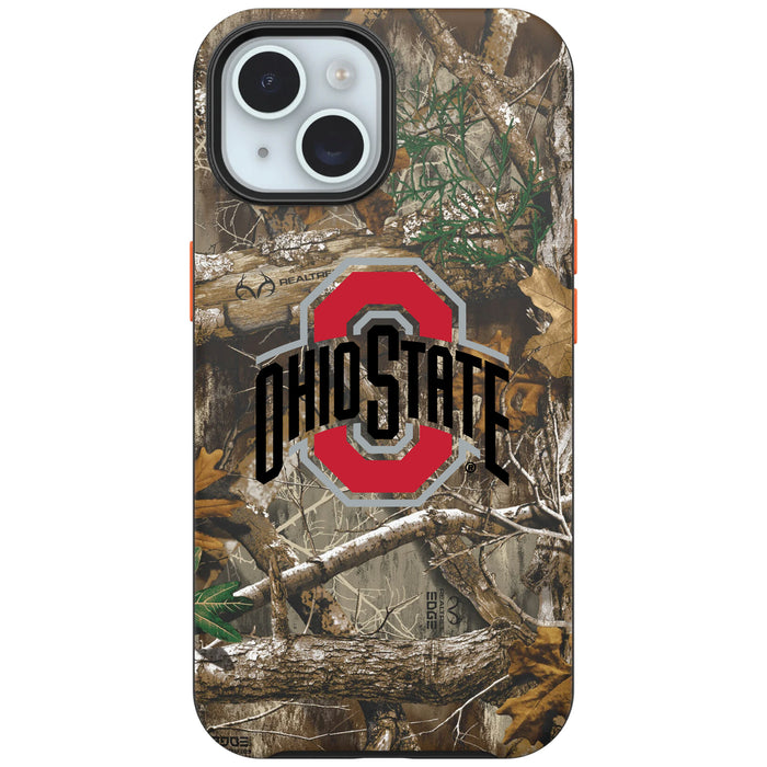 RealTree OtterBox Phone case with Ohio State Buckeyes Primary Logo