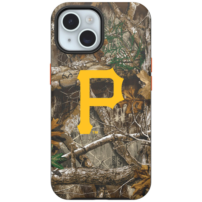RealTree Camo OtterBox Phone case with Pittsburgh Pirates Primary Logo