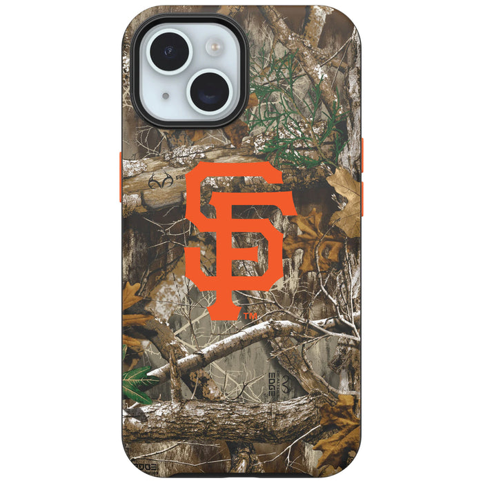 RealTree Camo OtterBox Phone case with San Francisco Giants Primary Logo