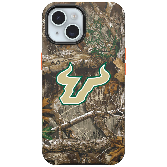 RealTree OtterBox Phone case with South Florida Bulls Primary Logo