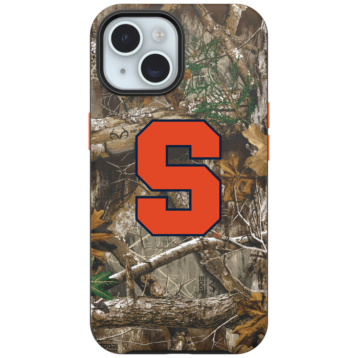 RealTree OtterBox Phone case with Syracuse Orange Primary Logo