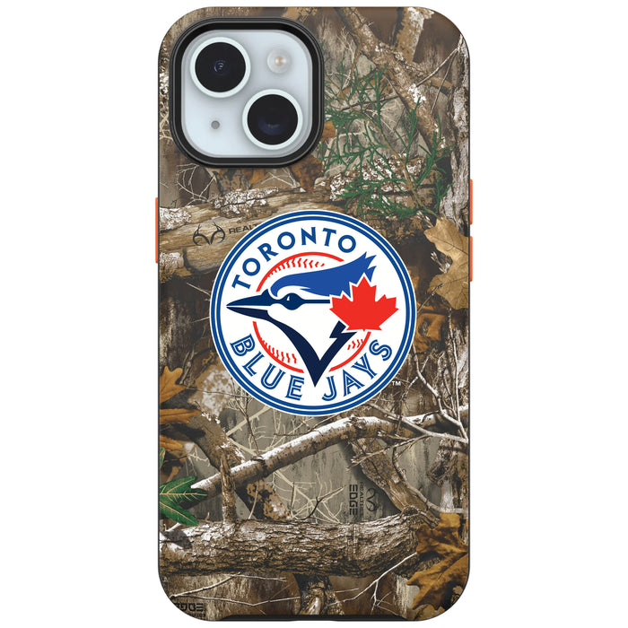 RealTree Camo OtterBox Phone case with Toronto Blue Jays Primary Logo