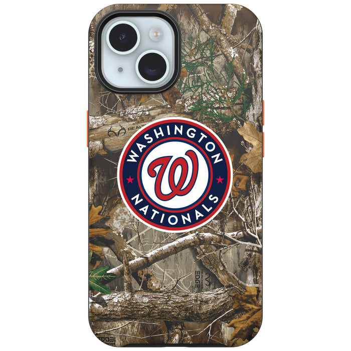 RealTree Camo OtterBox Phone case with Washington Nationals Primary Logo