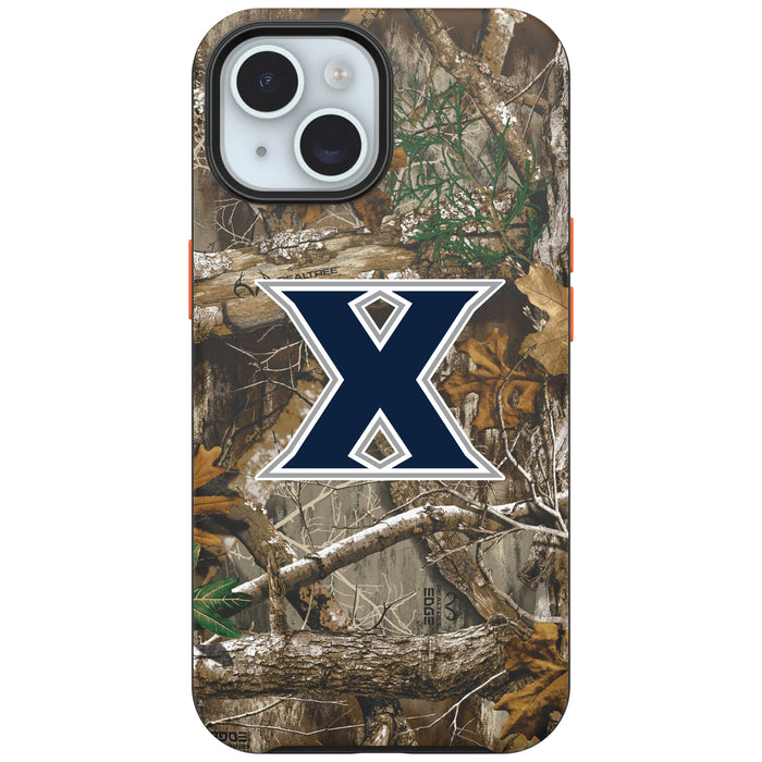RealTree OtterBox Phone case with Xavier Musketeers Primary Logo