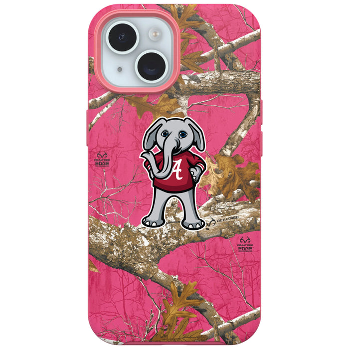 RealTree OtterBox Phone case with Alabama Crimson Tide Primary Logo