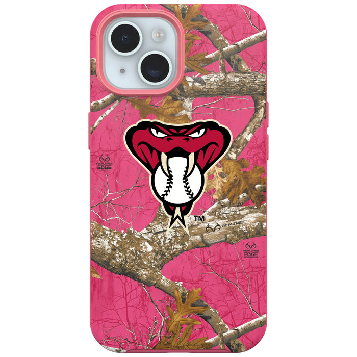 RealTree Camo OtterBox Phone case with Arizona Diamondbacks Primary Logo