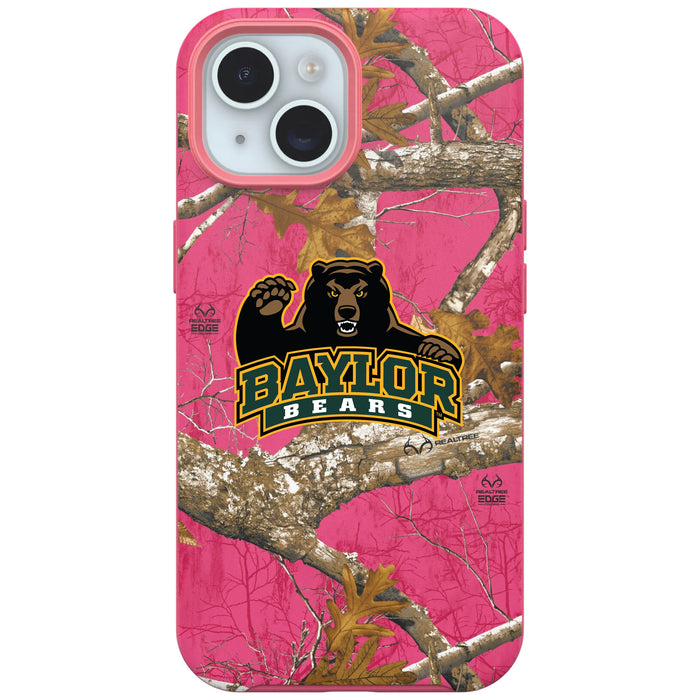 RealTree OtterBox Phone case with Baylor Bears Primary Logo