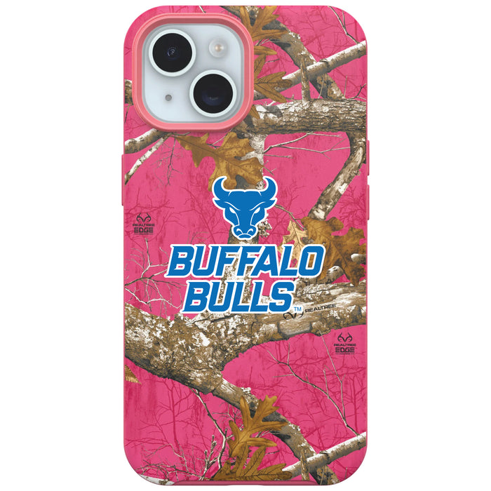 RealTree OtterBox Phone case with Buffalo Bulls Primary Logo