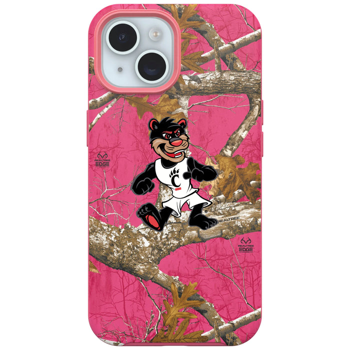 RealTree OtterBox Phone case with Cincinnati Bearcats Primary Logo