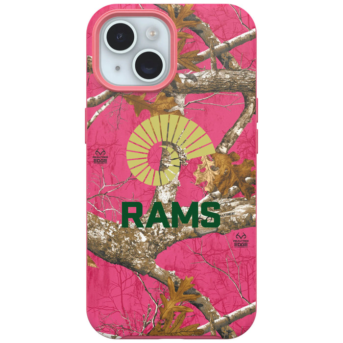 RealTree OtterBox Phone case with Colorado State Rams Primary Logo