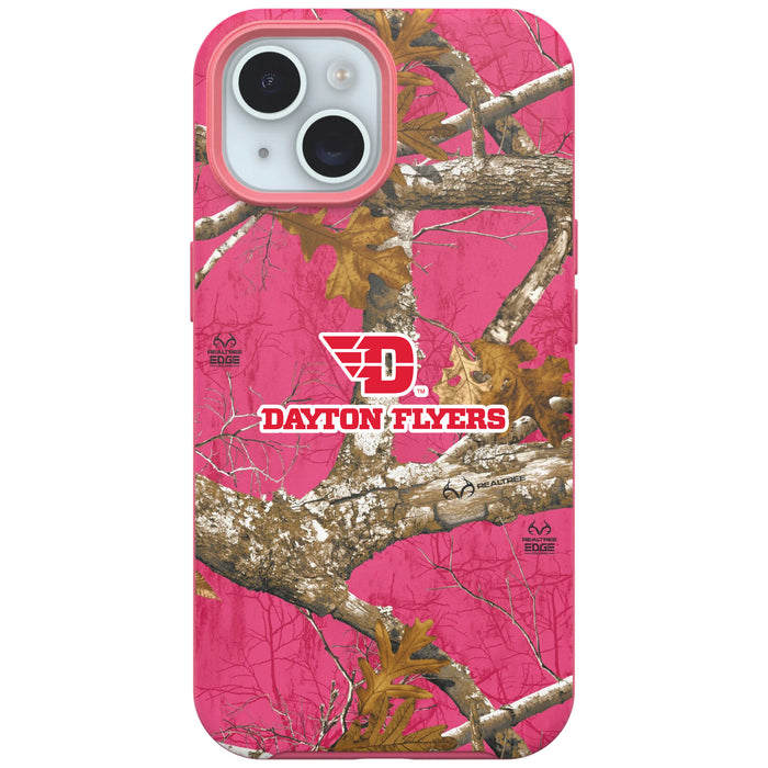 RealTree OtterBox Phone case with Dayton Flyers Primary Logo
