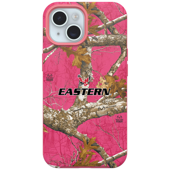 RealTree OtterBox Phone case with Eastern Washington Eagles Primary Logo